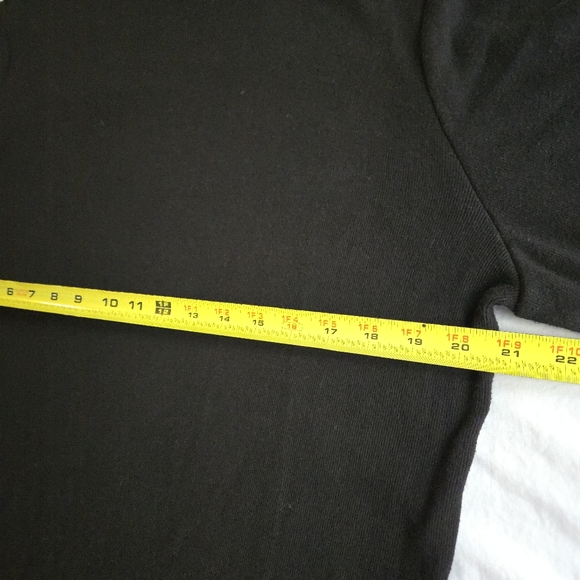 Forever 21 Plus Long Sleeve Ribbed Turtleneck Dress Thigh Slit 4X NWT - Picture 7 of 14